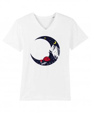 Moon Wolf Camping White