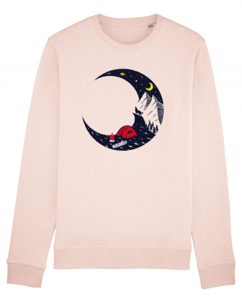 Moon Wolf Camping Candy Pink