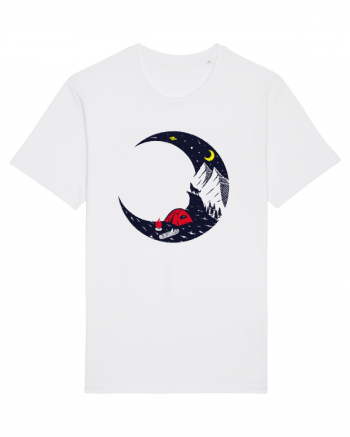 Moon Wolf Camping White