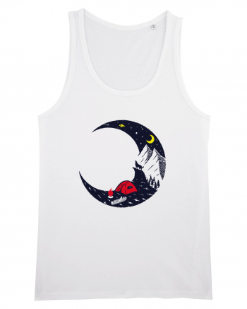 Moon Wolf Camping White