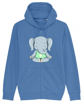 Elefanțel meditand  Bright Blue