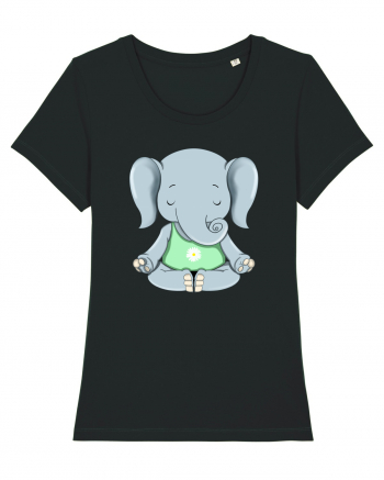 Elefanțel meditand  Black
