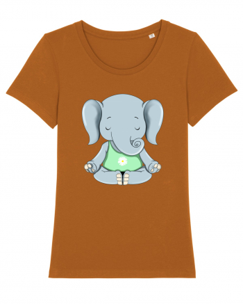 Elefanțel meditand  Roasted Orange