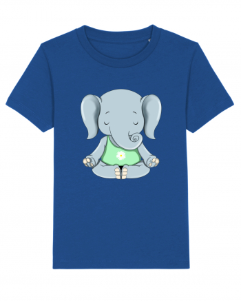 Elefanțel meditand  Majorelle Blue