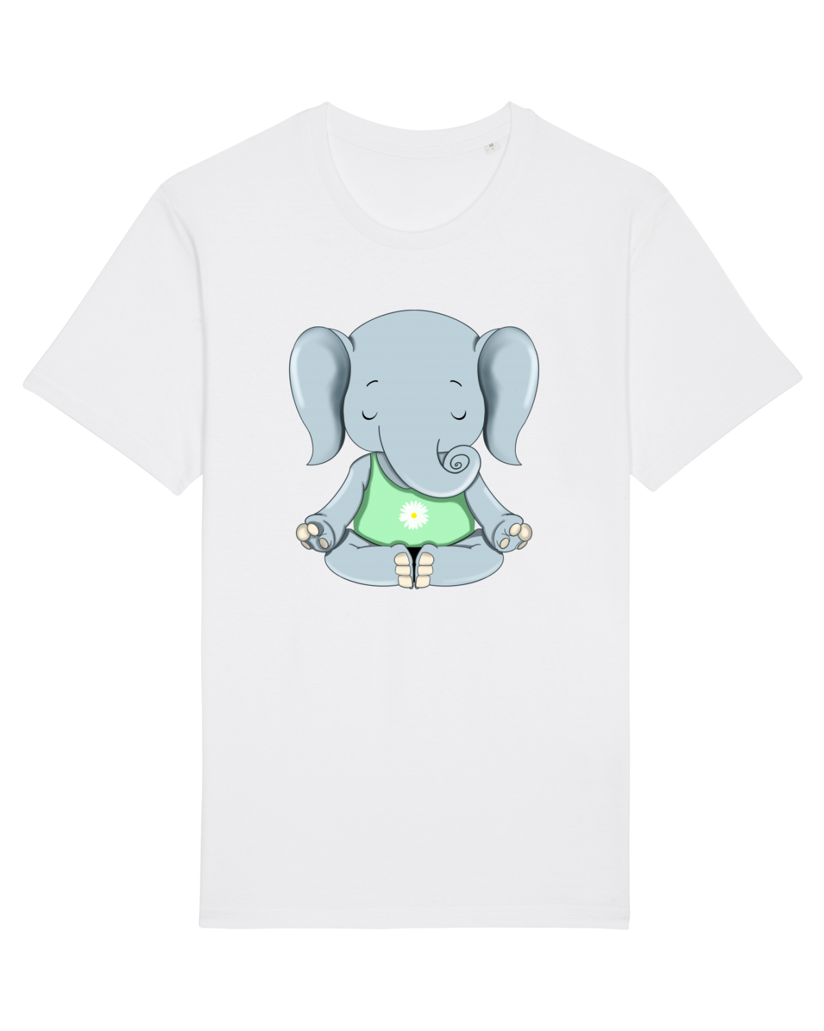 Tricou mânecă scurtă Unisex Rocker White