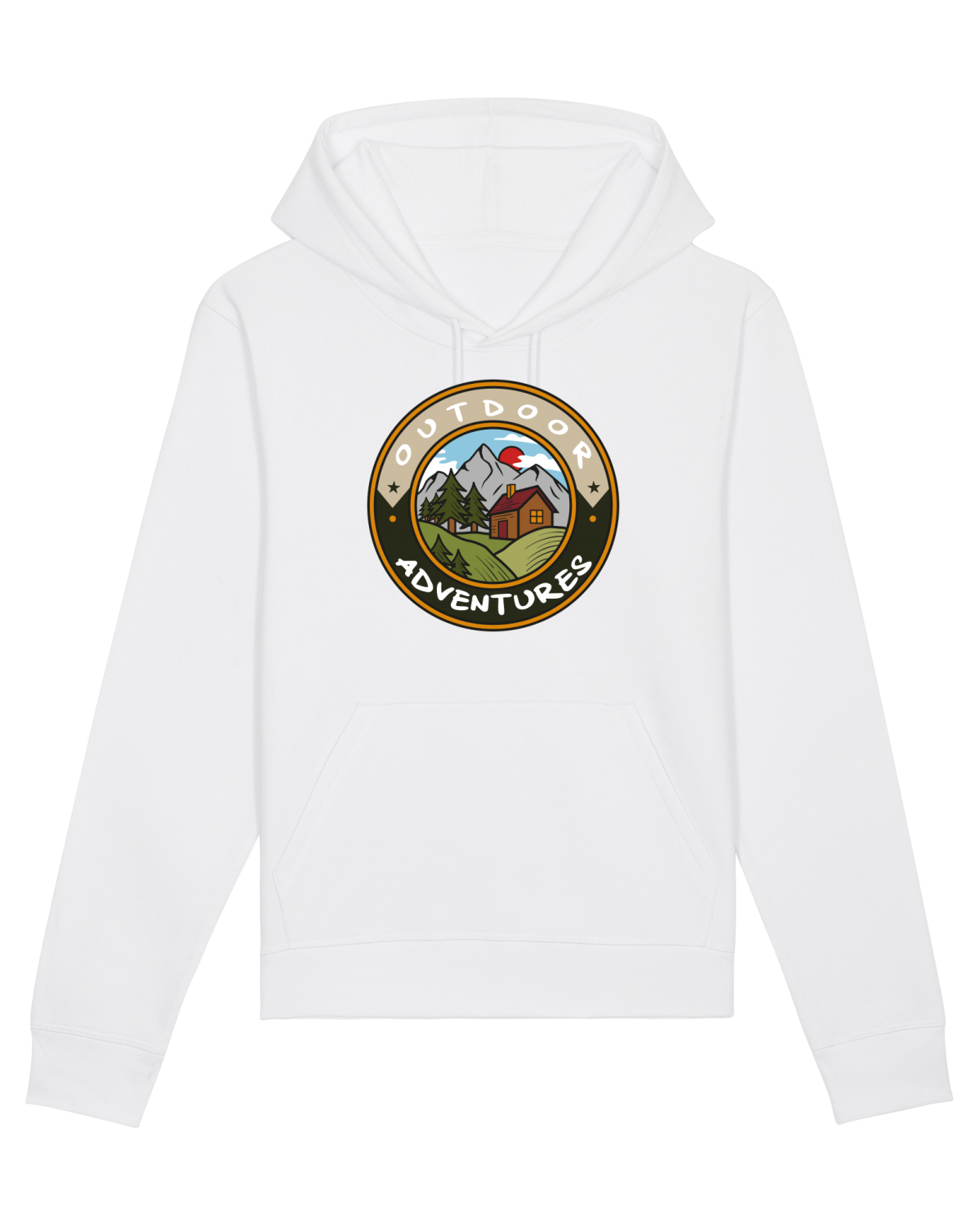 Hanorac Unisex Drummer White