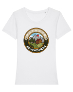 Outdoor Adventures Cabin Tricou mânecă scurtă guler larg fitted Damă Expresser