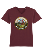 Outdoor Adventures Cabin Tricou mânecă scurtă guler V Bărbat Presenter