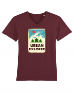 Urban Explorer Tricou mânecă scurtă guler V Bărbat Presenter