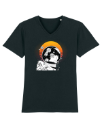 Astro Anime Tricou mânecă scurtă guler V Bărbat Presenter