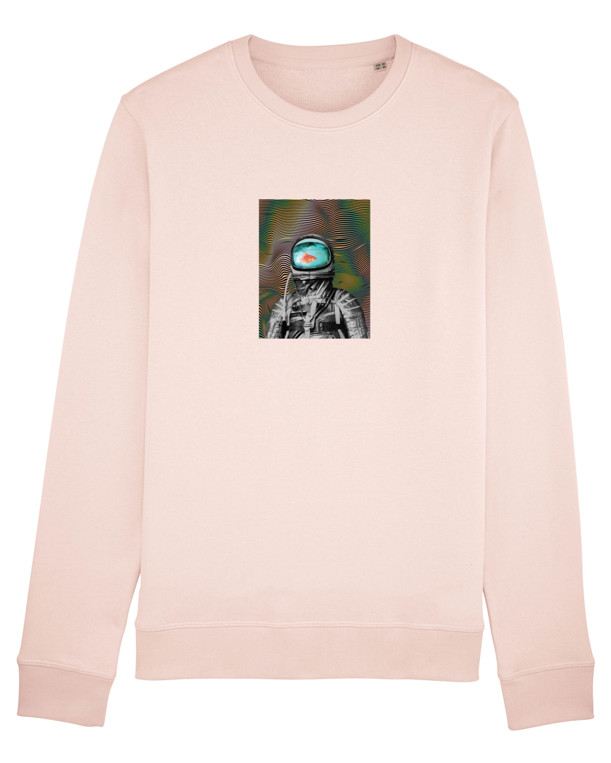 Bluză mânecă lungă Unisex Rise Candy Pink