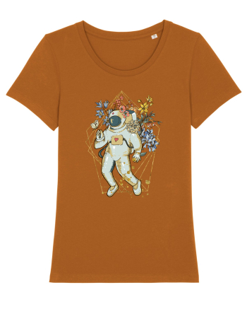 Astro Abstract Flowers Roasted Orange