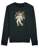 Astro Abstract Flowers Bluză mânecă lungă Unisex Rise