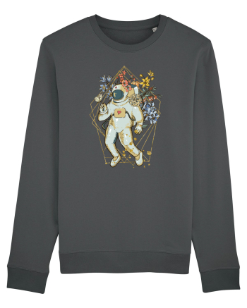 Astro Abstract Flowers Anthracite
