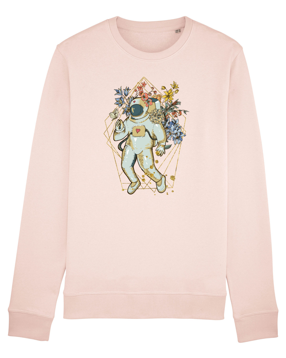 Bluză mânecă lungă Unisex Rise Candy Pink
