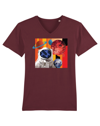 Astro Planets Burgundy
