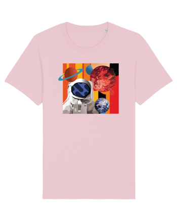 Astro Planets Cotton Pink