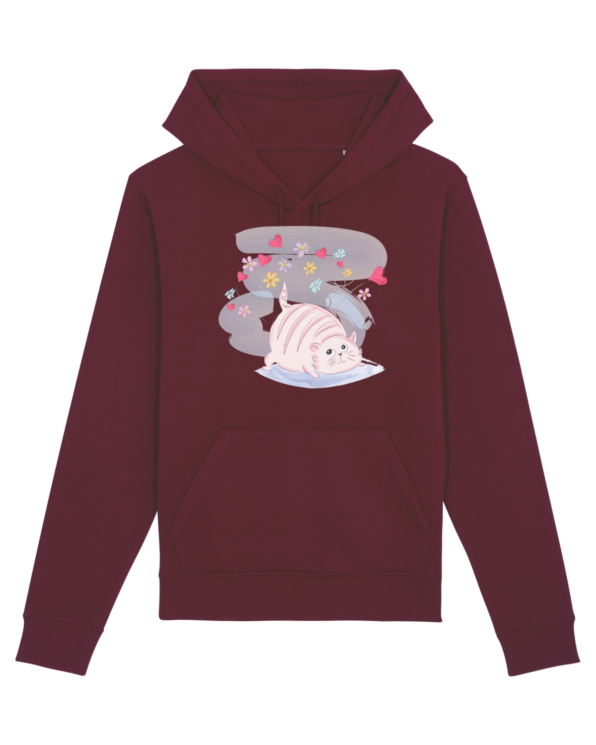 Hanorac Unisex Drummer Burgundy