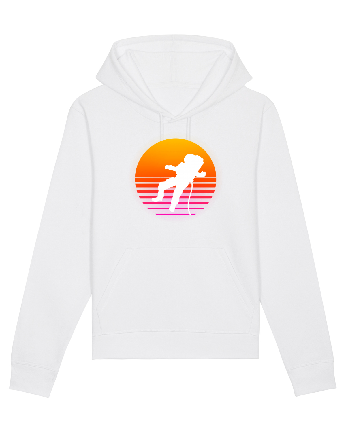 Hanorac Unisex Drummer White