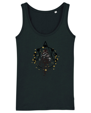 Astronaut Abstract Black