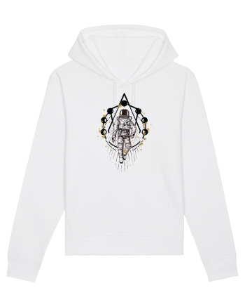 Astronaut Abstract White