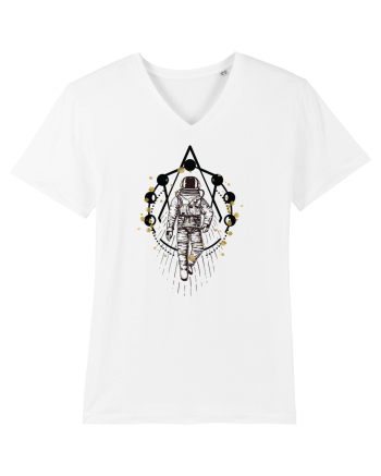 Astronaut Abstract White