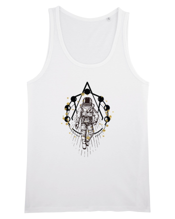 Astronaut Abstract White