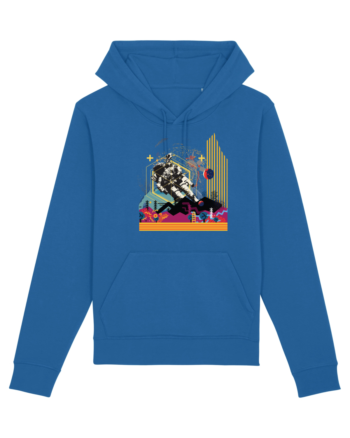 Hanorac Unisex Drummer Royal Blue