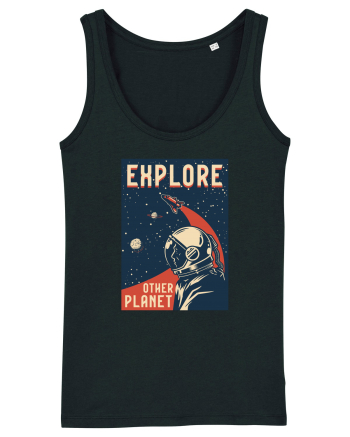 Explore Other Planet Black