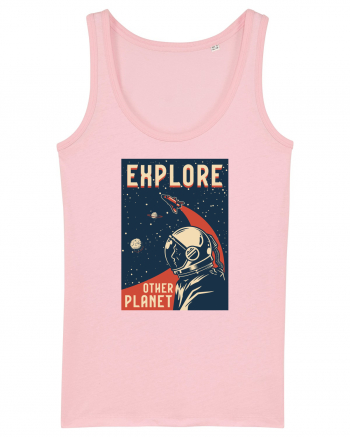 Explore Other Planet Cotton Pink