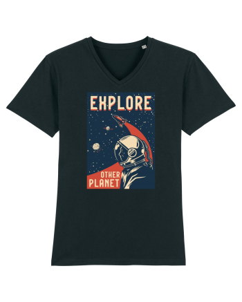 Explore Other Planet Black