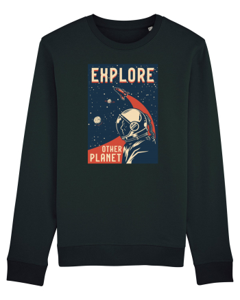 Explore Other Planet Black