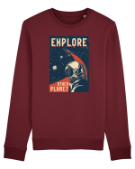 Explore Other Planet Bluză mânecă lungă Unisex Rise