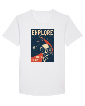 Explore Other Planet White