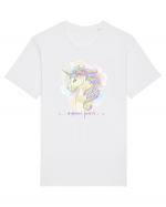 Unicorn Tricou mânecă scurtă Unisex Rocker