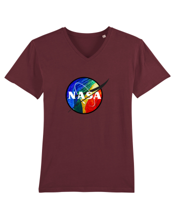 NASA Colorful Burgundy