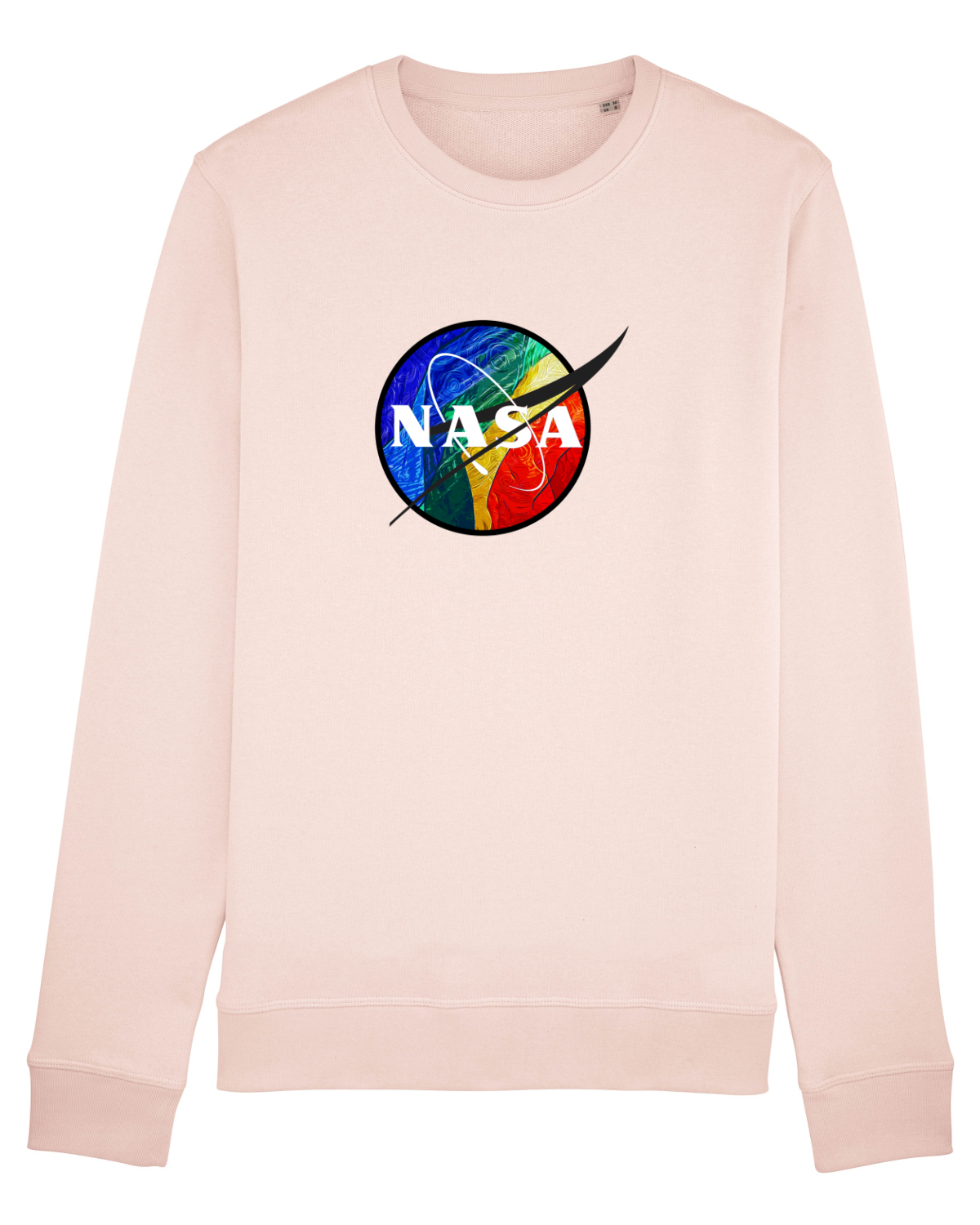 Bluză mânecă lungă Unisex Rise Candy Pink