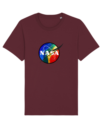 NASA Colorful Burgundy