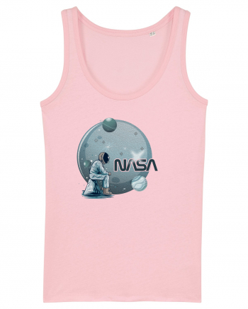 NASA Moon Cotton Pink