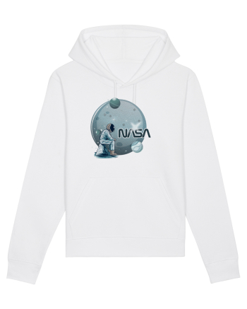 NASA Moon White