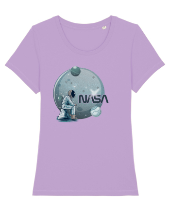 NASA Moon Lavender Dawn
