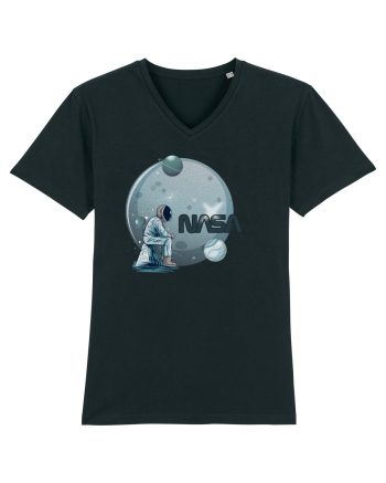 NASA Moon Black