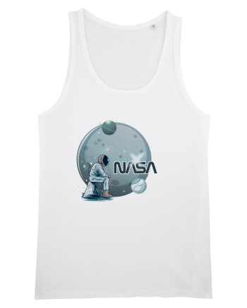 NASA Moon White
