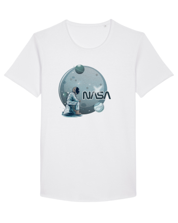 NASA Moon White