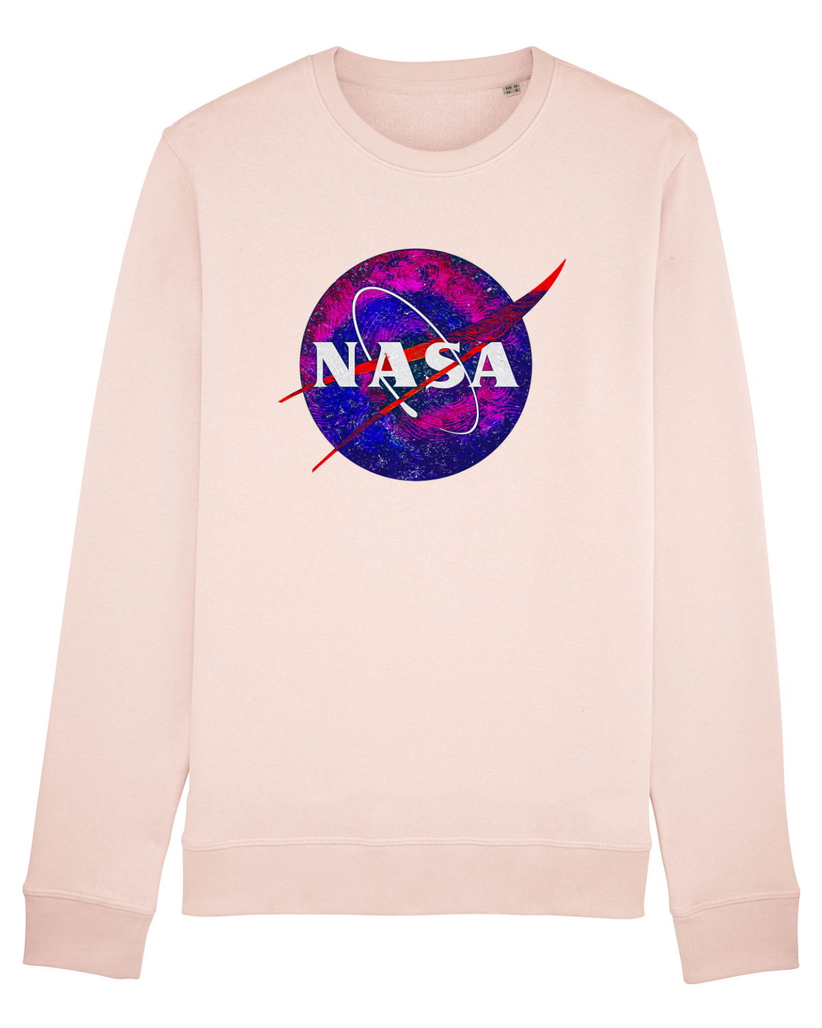 Bluză mânecă lungă Unisex Rise Candy Pink