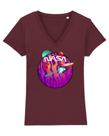 NASA Purple Burgundy