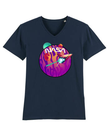 NASA Purple French Navy