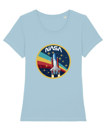 NASA Rainbow Sky Blue