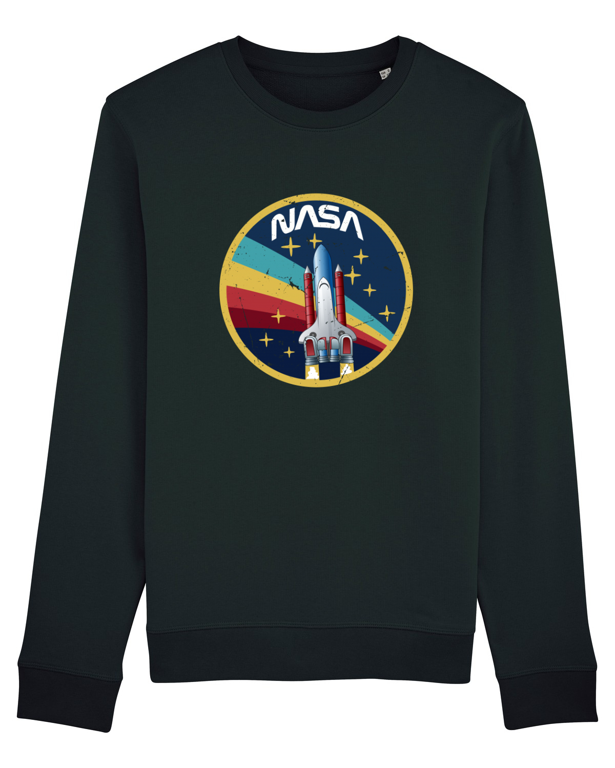 Bluză mânecă lungă Unisex Rise Black