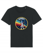 NASA Rainbow Tricou mânecă scurtă Unisex Rocker